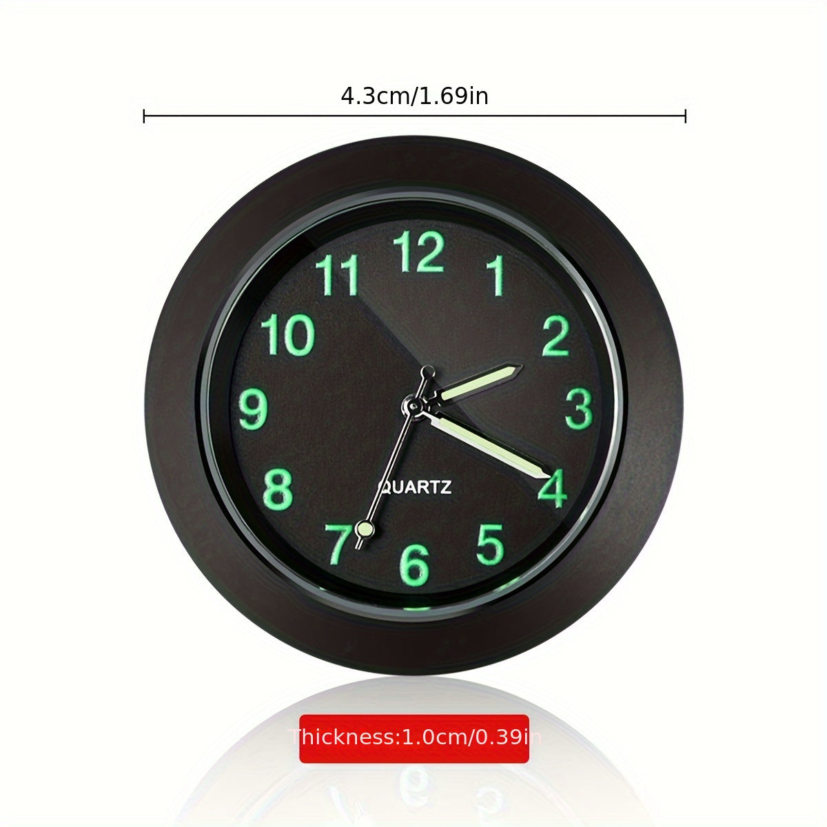 Luxury Luminous Car Dashboard Clock