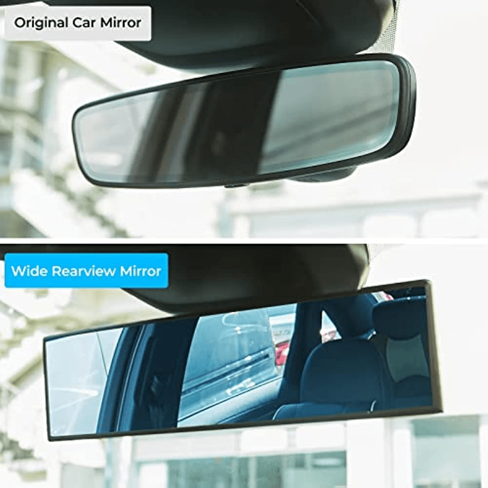 Universal Panoramic Rearview Mirror, 11.81-inch