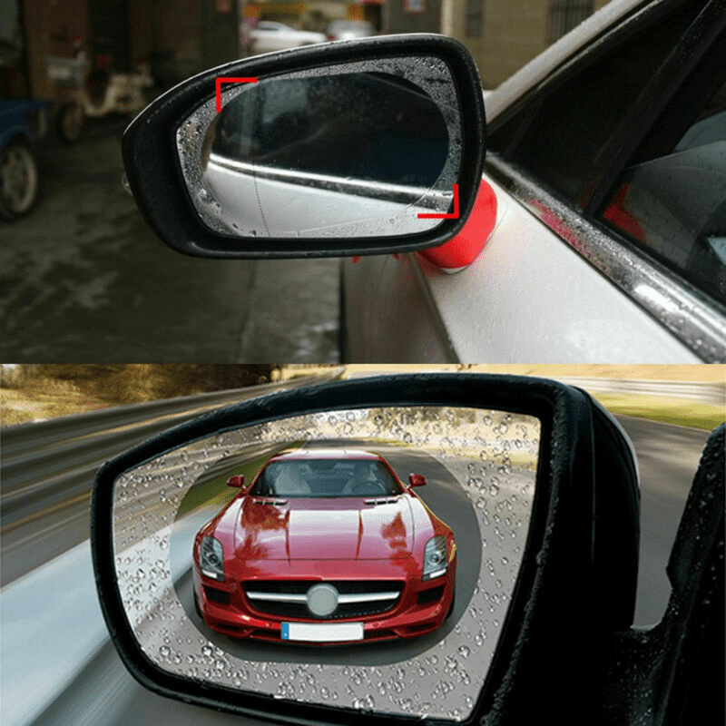 2pcs Rainproof Car Rearview