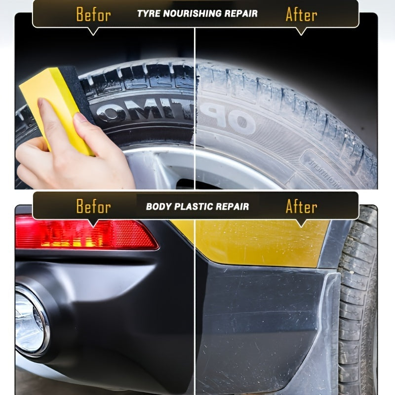 Premium Tire Shine & Protection Wax