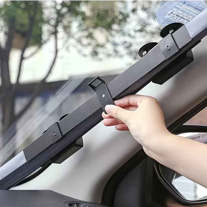 Auto Retractable Windshield Sunshade with UV Protection