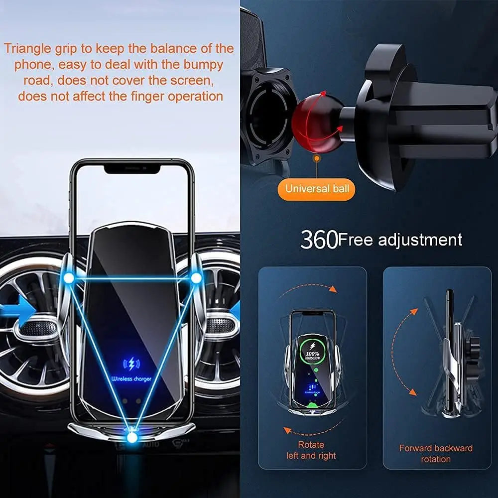 Q3 Smart Sensor Car Phone Wireless Charger