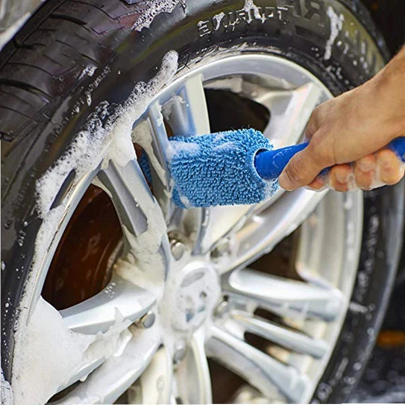 Car Wheel Wash Brush Portable