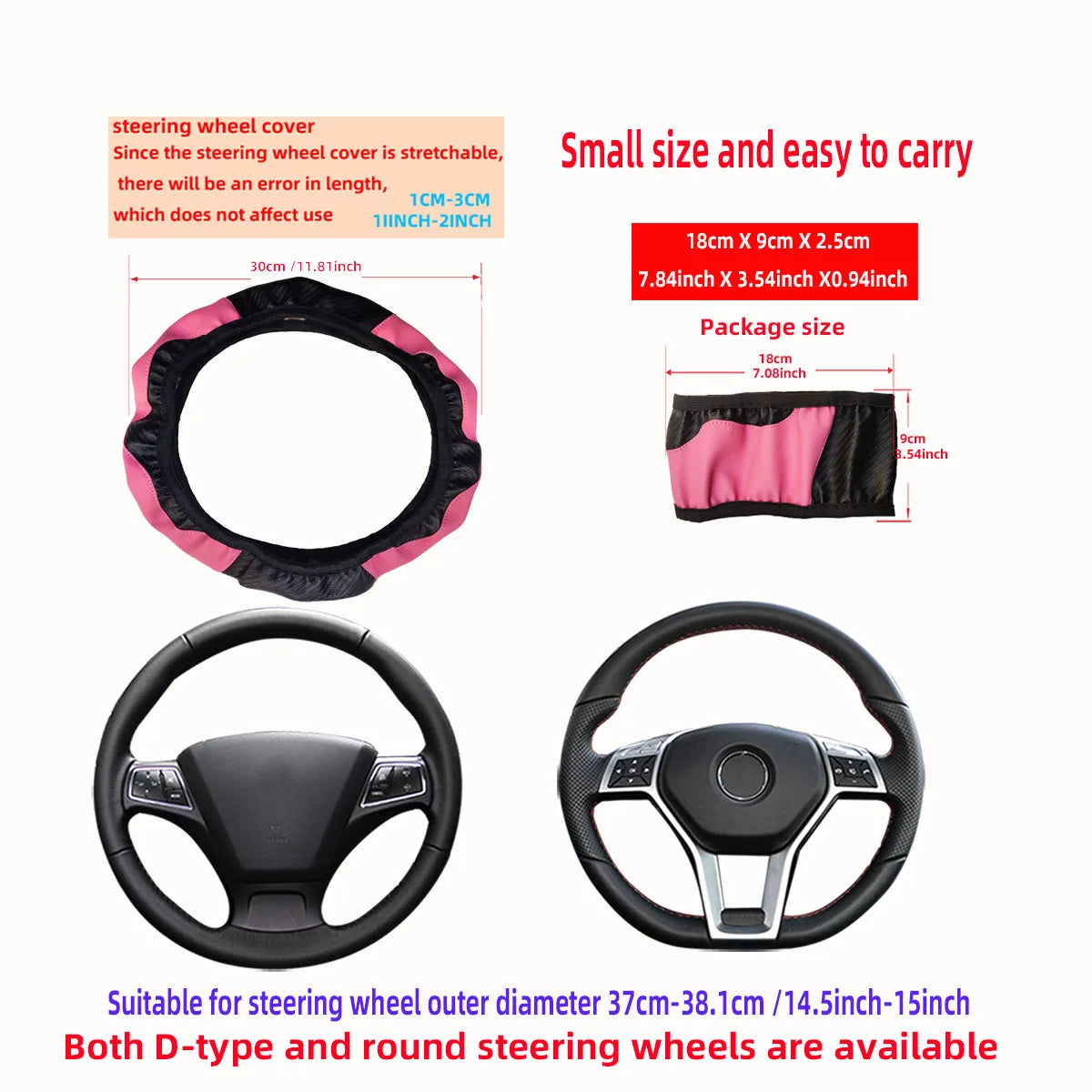 Car Steering Wheel Cover