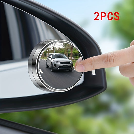 2pcs Adjustable Blind Spot Rearview Mirrors