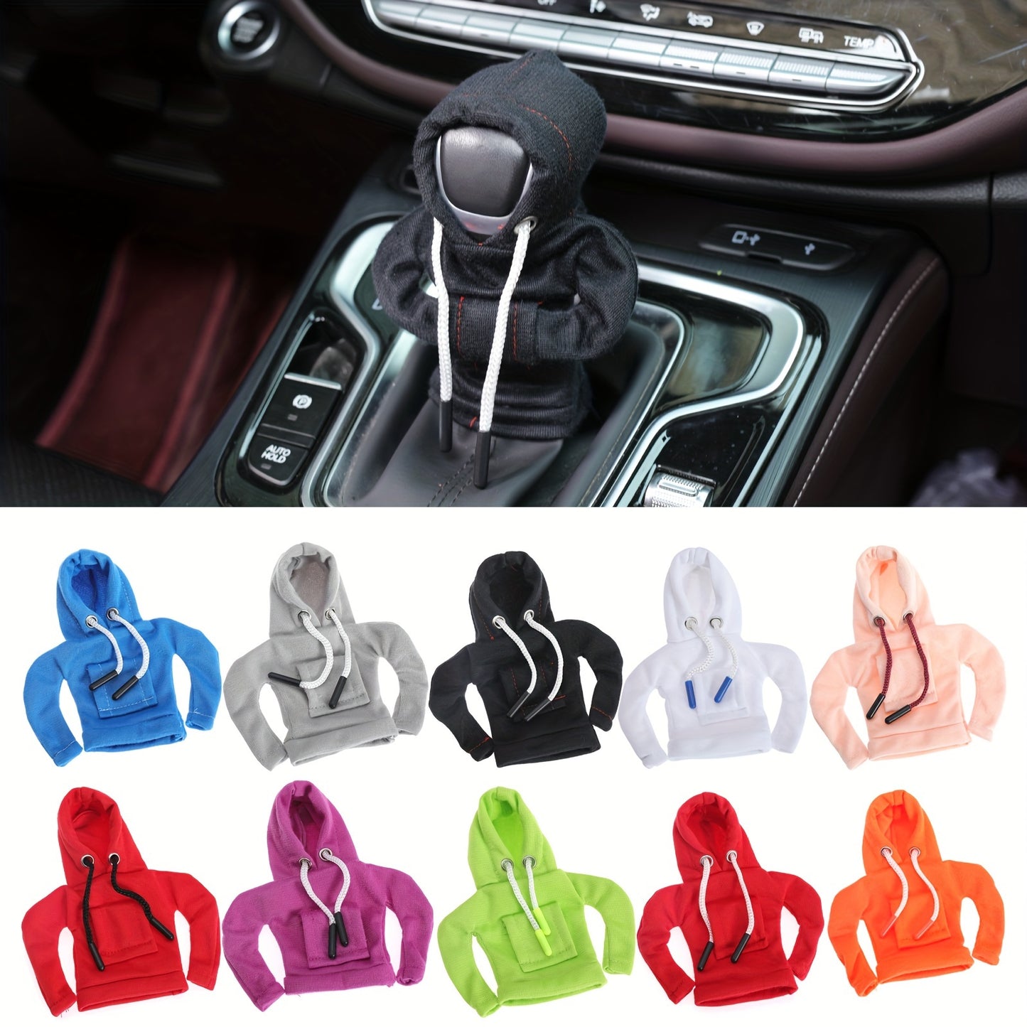 Hoodie Gear Shift Cover, Universal Fit